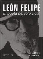Muestra bibliográfica sobre León Felipe: “El poeta del roto violín” en la Biblioteca Nacional de España