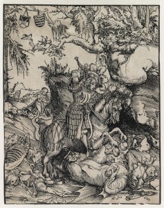 San Jorge y el dragón - Cranach