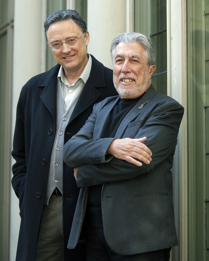 Luis Leante y Jordi Sierra i Fabra
