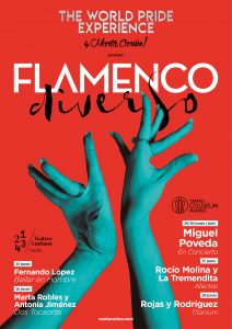 Flamenco Diverso - World Pride Experience Cartel sin banda