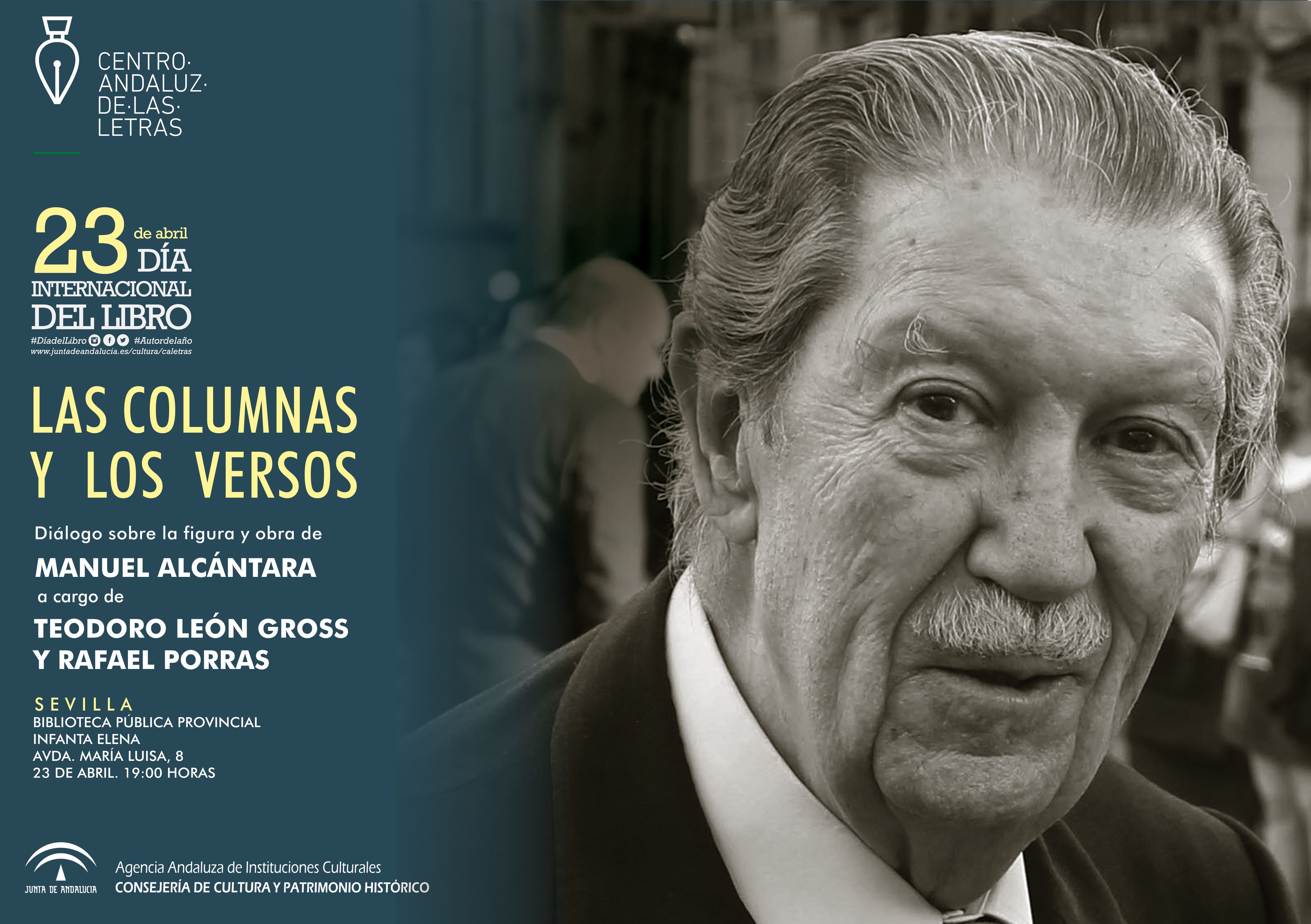 Autor del año 2019. Manuel Alcantara en SEVILLA