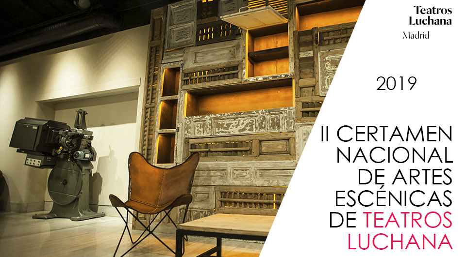 II Certamen Nacional de Artes Escénicas - Cartel horizontal