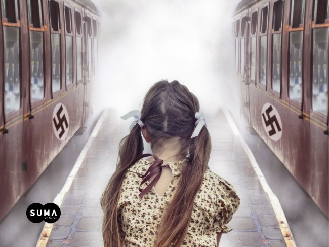 La niña que miraba los trenes partir portada