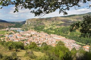 Views of Ezcaray village, La Rioja, Spain.