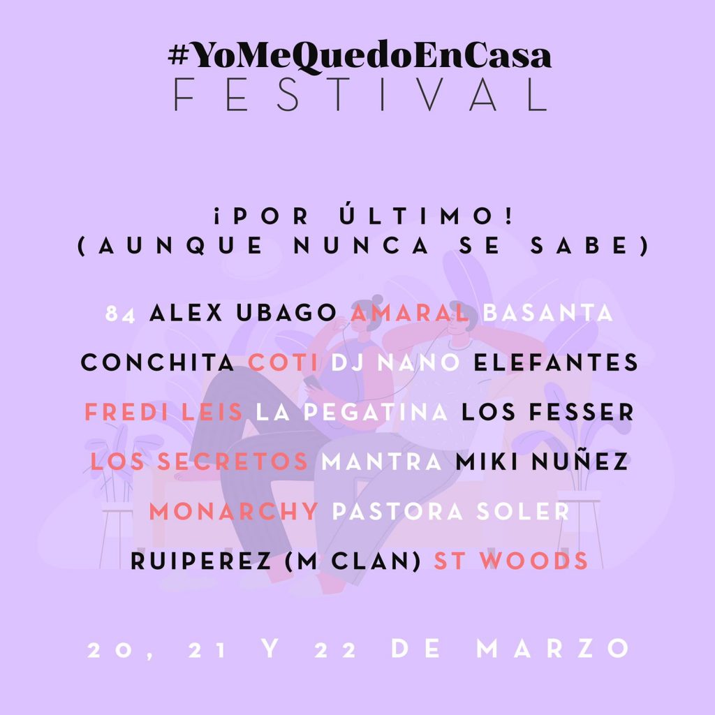 YoMeQuedoEnCasaFestival