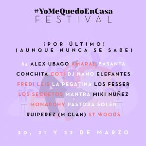 YoMeQuedoEnCasaFestival