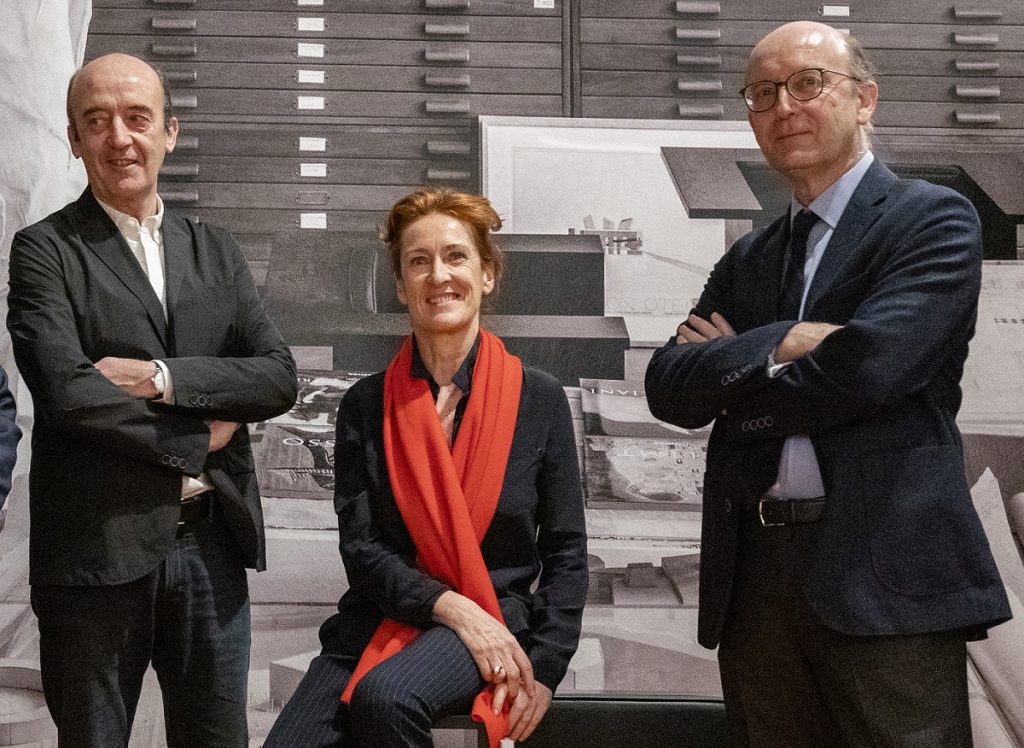 Marisa, Javier y Vicente Sáenz Guerra