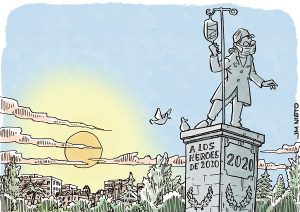 De la risa a la mascarilla