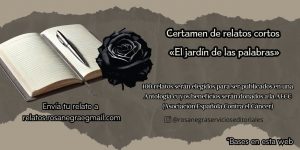 Primera edición certamen 'El Jardín de las Palabras'