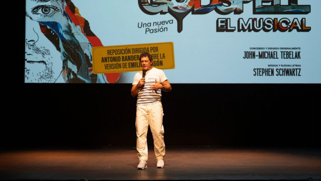 Antonio Banderas padrino de honor del Gran Teatro Pavon