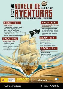 I Festival de Novela de Aventuras en el Centro Cultural Sanchinarro-Hispanidad