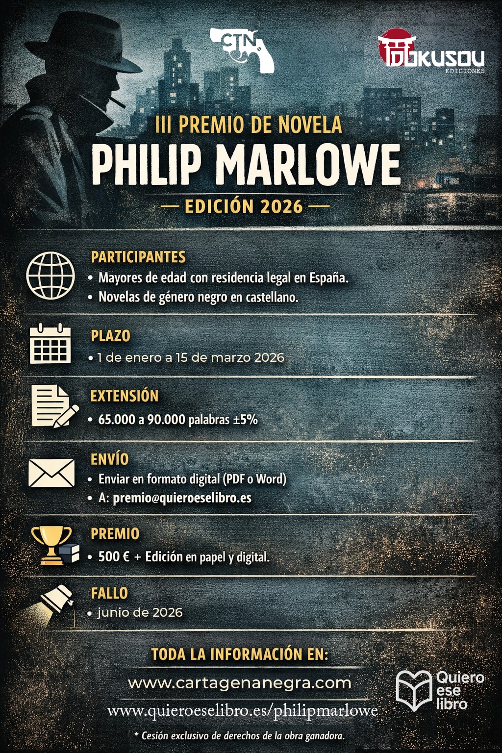 Bases III Premio de Novela Philip Marlowe